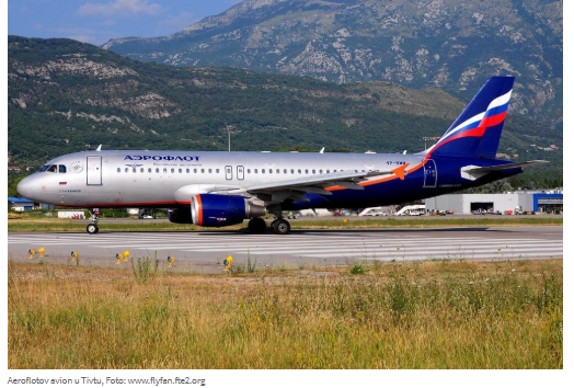 Aeroflot Otkazao Sve Letove Za Tivat U 2020 Ruska Vlada Ne Da Ni Drugim Njihovim Kompanijama Da Lete Za Cg Pv Informer